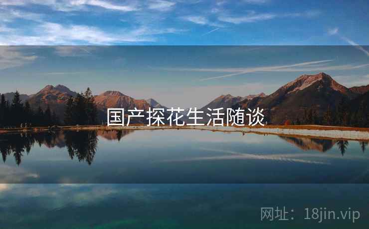 国产探花生活随谈
